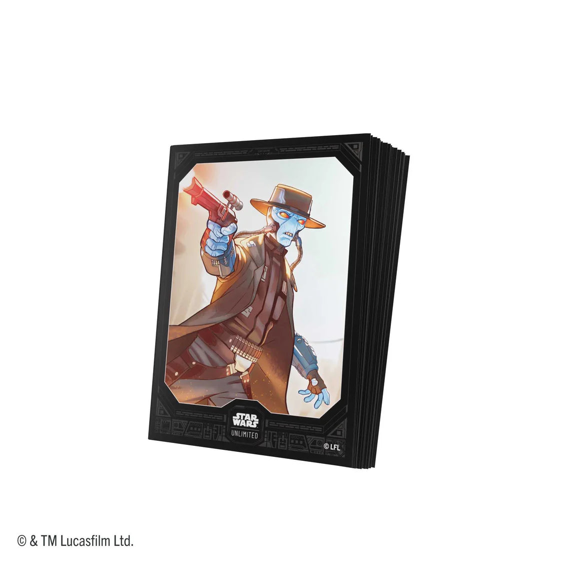 Star Wars: Unlimited - Premium Art Sleeves - Cad Bane