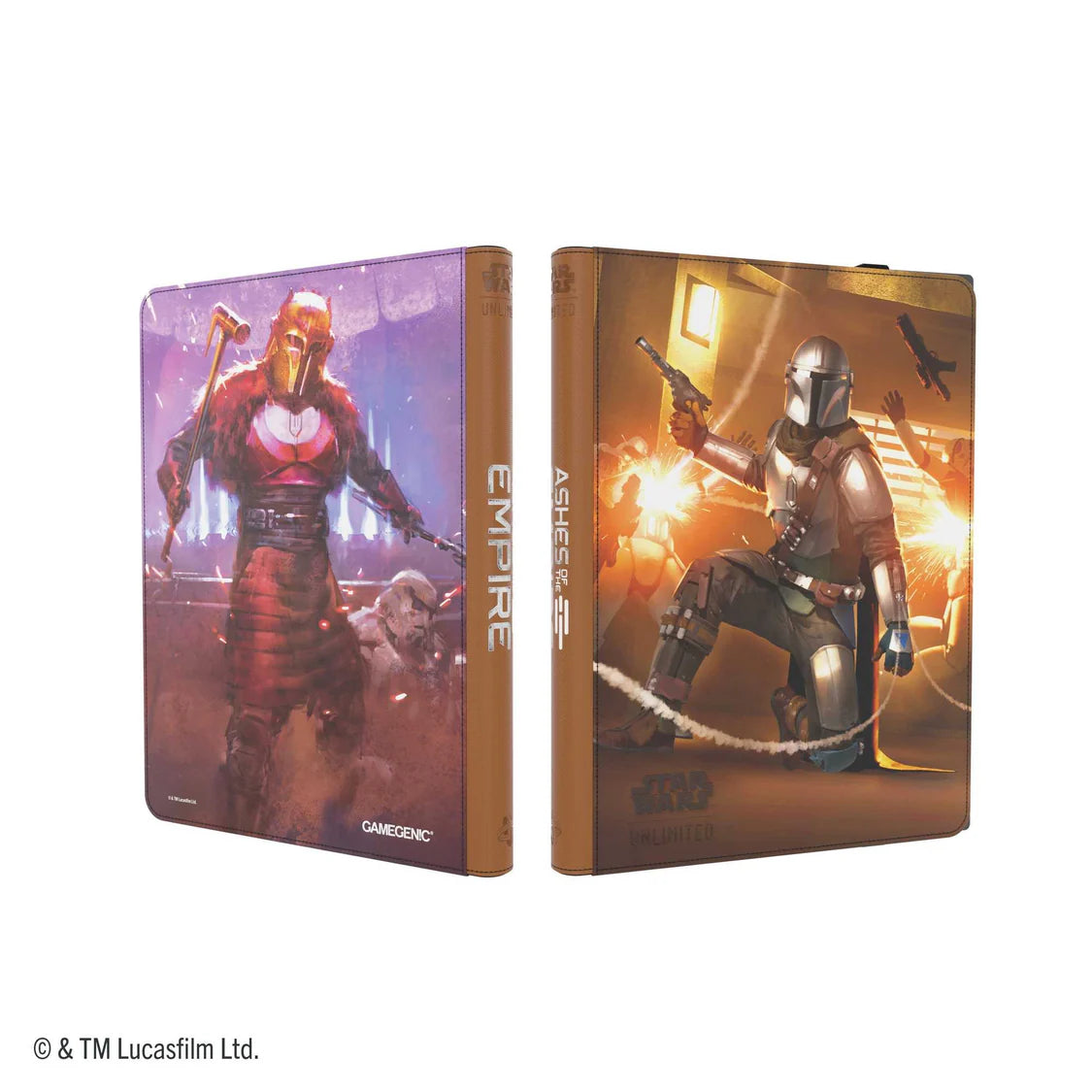 Star Wars: Unlimited - Zip-Up Album 18-Pocket - The Armorer & The Mandalorian