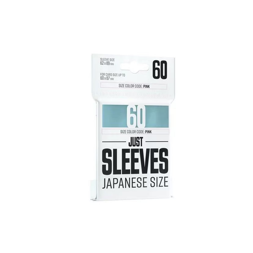 Gamegenic Just Sleeves: Japanese Size Clear (60)