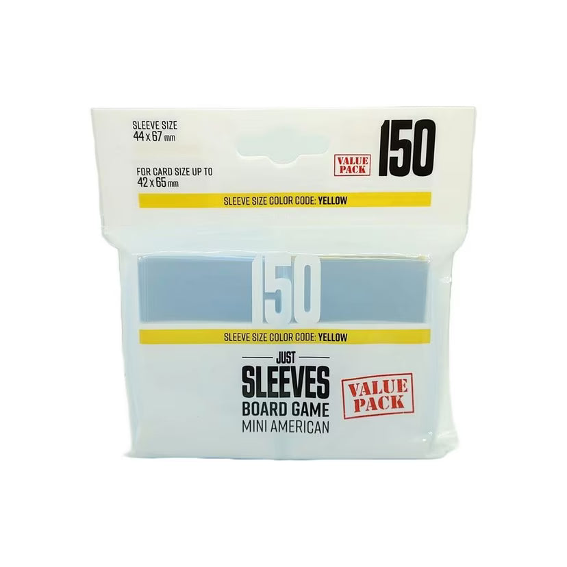 Gamegenic Just Sleeves: Mini American Value Pack (150)