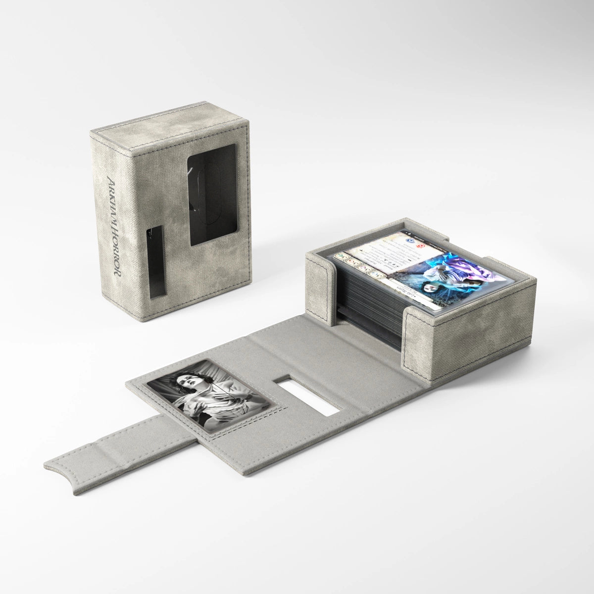 Gamegenic Arkham Horror Investigator Deck Tome - Neutral (Gray)