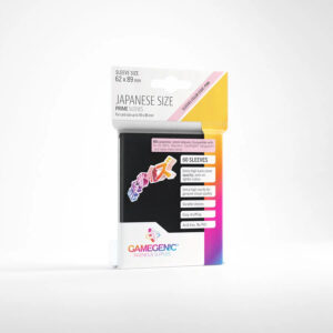 Gamegenic PRIME Japanese Sleeves Black