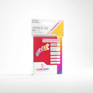Gamegenic PRIME Japanese Sleeves Red