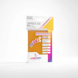 Gamegenic PRIME Japanese Sleeves Orange