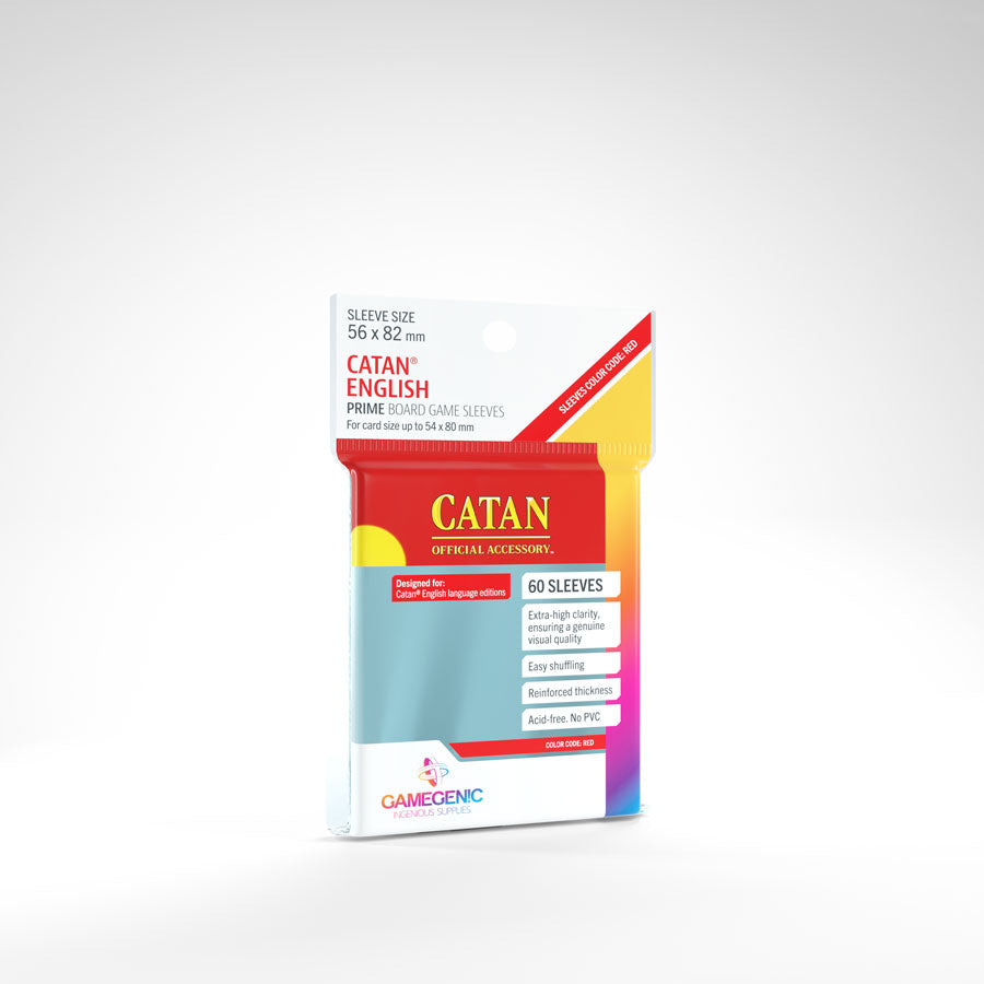 Gamegenic PRIME Catan-Sized Sleeves 56x82mm