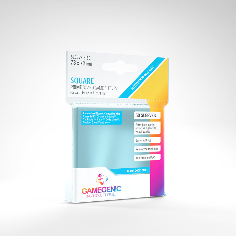Gamegenic PRIME Square-Sized Sleeves 73 x 73 mm