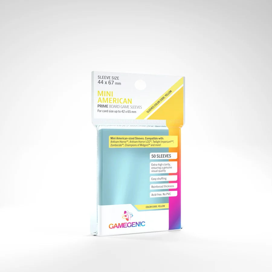 Gamegenic Prime Mini American-Sized Sleeves 44x67mm