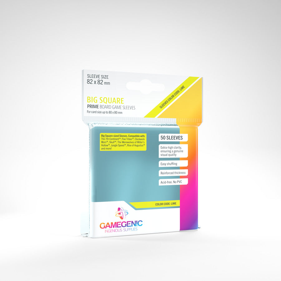 Gamegenic Matte Big Square-Sized Sleeves 82x82mm