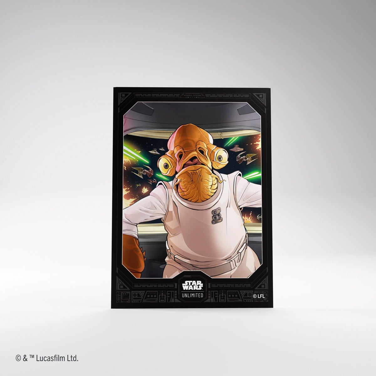 Star Wars Unlimited: Art Sleeves – Admiral Ackbar