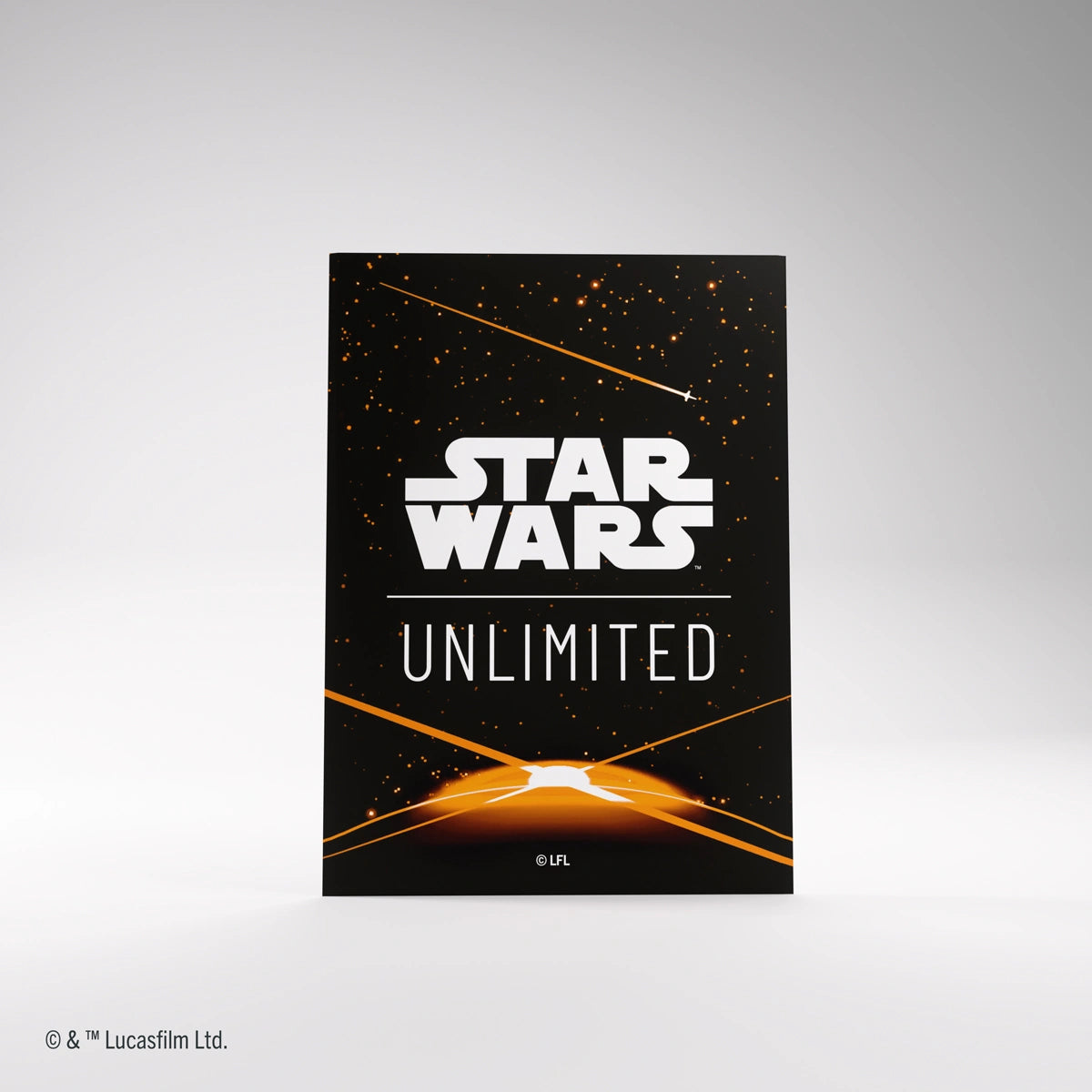 Star Wars Unlimited: Art Sleeves – Card Back Orange