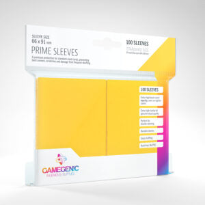 Gamegenic Prime Sleeves Yellow (100)