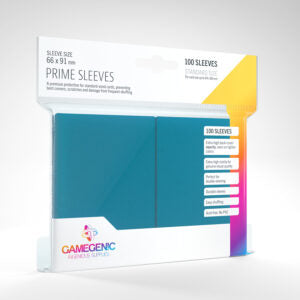 Gamegenic Prime Sleeves Blue (100)