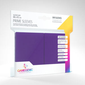 Gamegenic Prime Sleeves Purple (100)