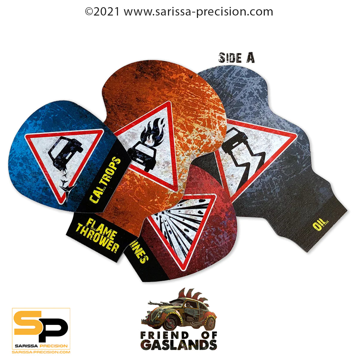 Gaslands: Effects Template Set 1 (GL09)