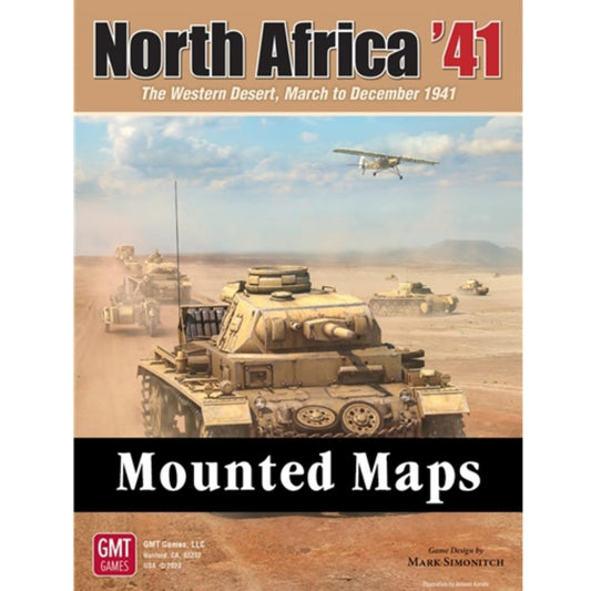 North Africa ’41 Mounted Map