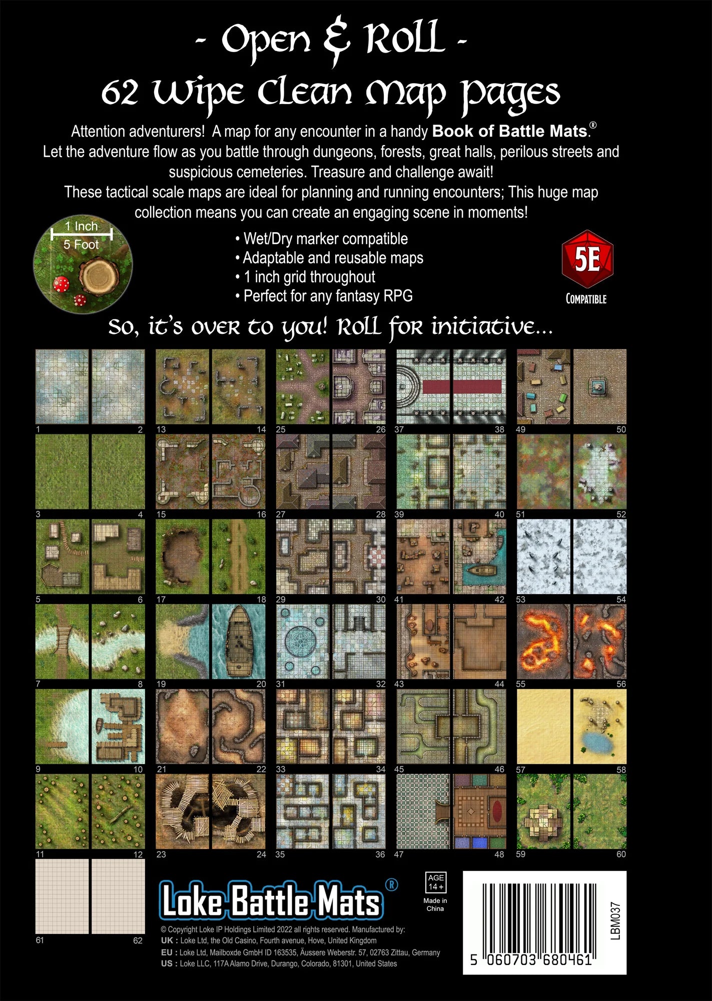 The Giant Book of Battle Mats (Revised)