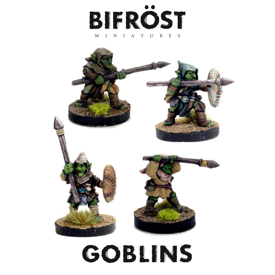 Goblins with Spears and Shields Pack B