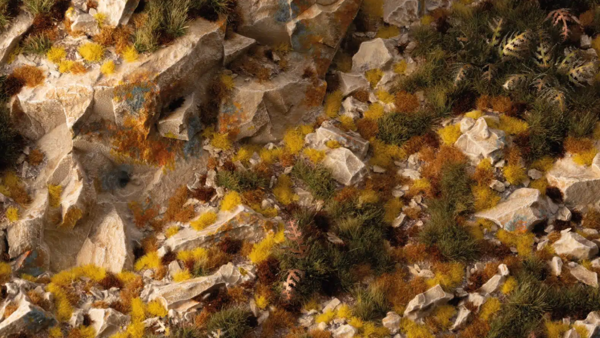 Gamers Grass Golden Autumn Glade Basing Box