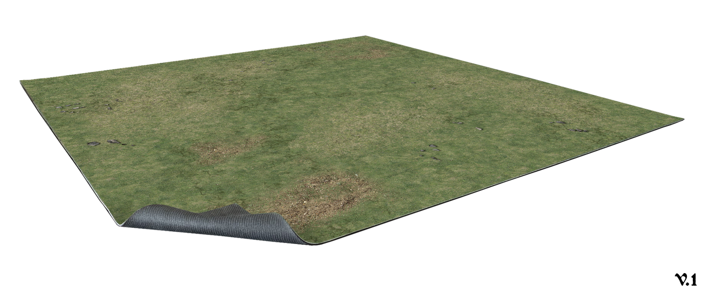 Grassy Fields Gaming Mat 2x2 v.1