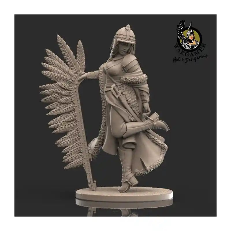 54mm Olenka the Winged Hussar