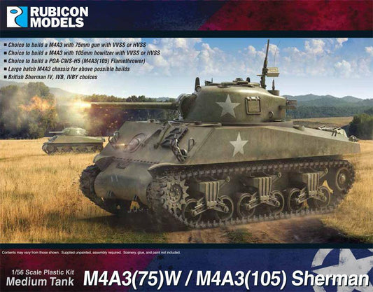 M4A3 (75) W/ M4A3 (105)