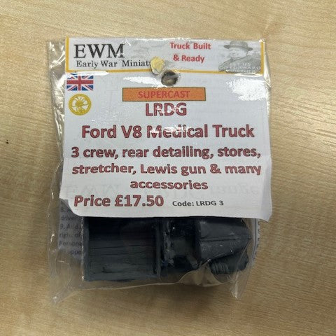 British Ford V8 01 Medical Truck