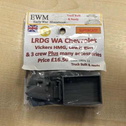 LRDG WA Chevrolet Vickers HMG Lewis Gun