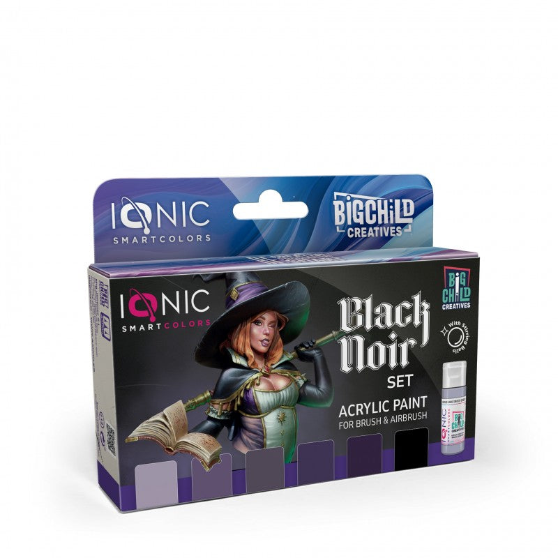 IONIC Black Noir Paint Set