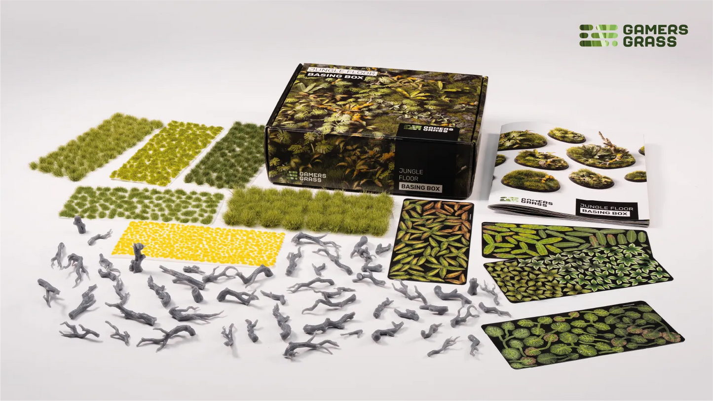 Gamers Grass Jungle Floor Basing Box
