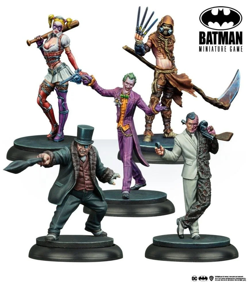 ARKHAM ASYLUM SUPER VILLIANS