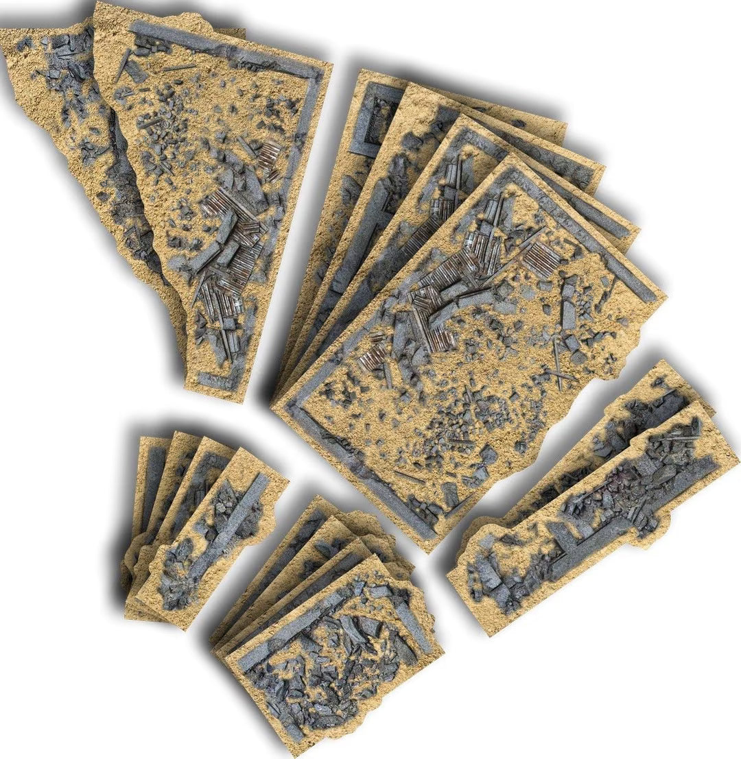 Desert Plain: Terrain Marker for Warhammer 40,000 (Kraken Wargames)