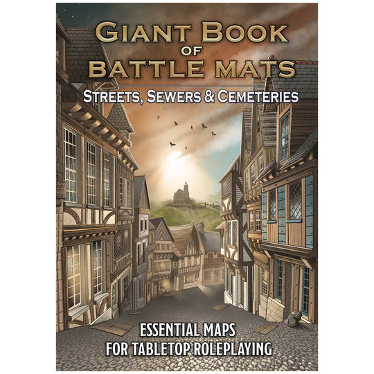 Streets, Sewers & Cemeteries: Big Book of Battle Mats
