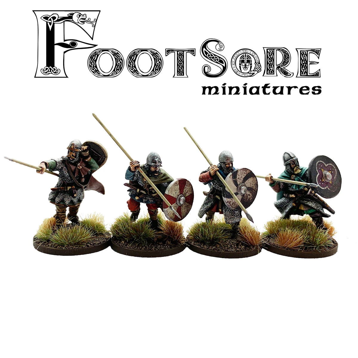 Late Saxon Huscarls with Spears 1