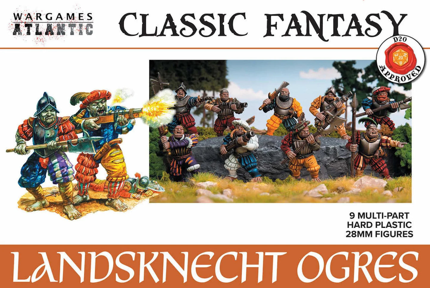 Landsknecht Ogres - Wargames Atlantic
