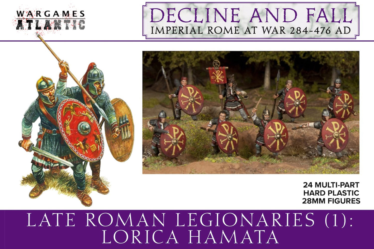 Late Roman Legionaries Lorica Hamata - Wargames Atlantic