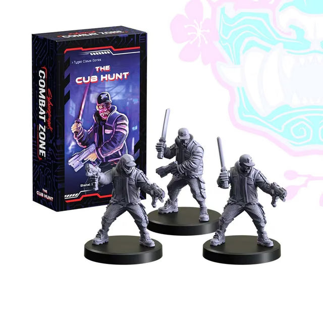 Cyberpunk Red Combat Zone: The Cub Hunt (Tyger Claw Gonks)