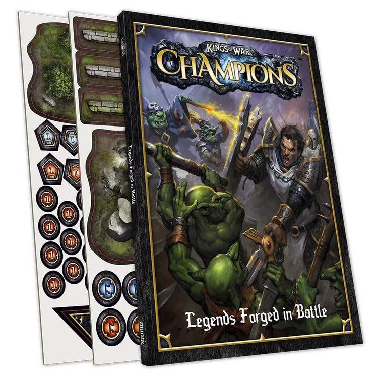 Kings of War Champions: Rulebook & Tokens