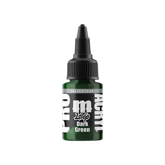 Pro Acryl: 1-Step: Dark Green - 22ml