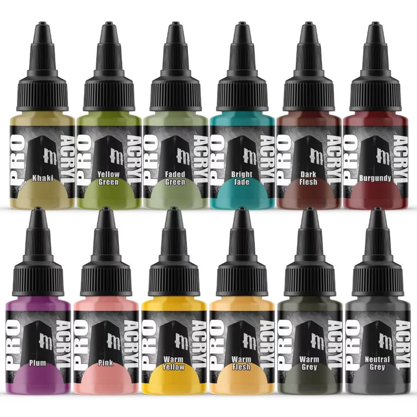 Pro Acryl: Expansion Set #4 - 12 Colors