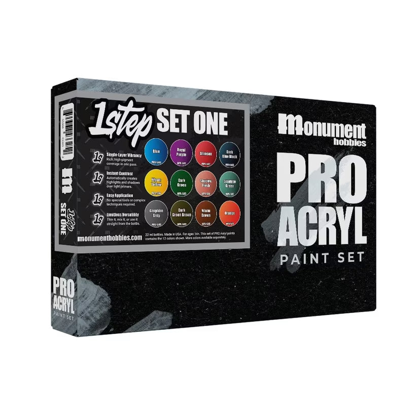 Pro Acryl: 1-Step: Paint Set One - 22ml