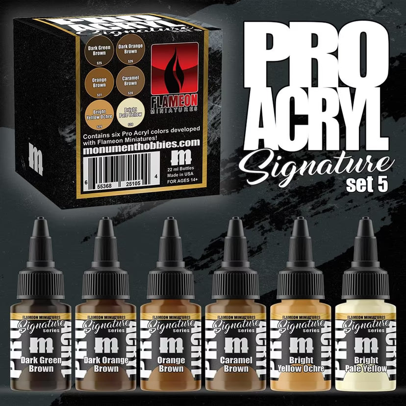 Pro Acryl Signature: Flameon Signature Set - 6 Colors
