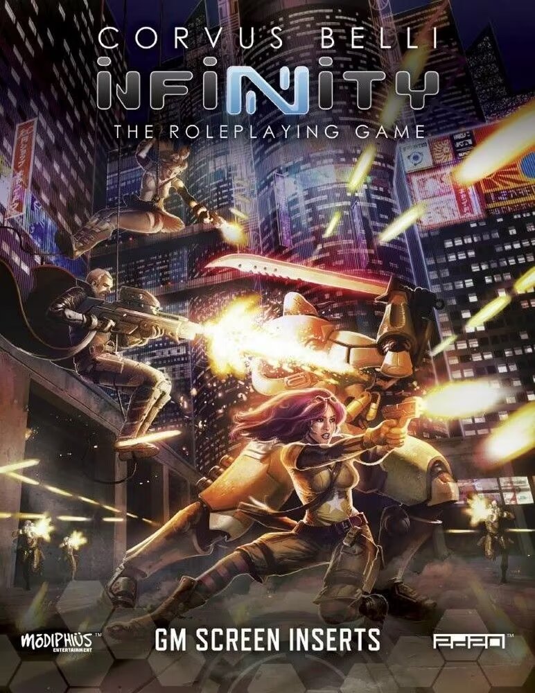 Infinity RPG: Gamemasters Screen