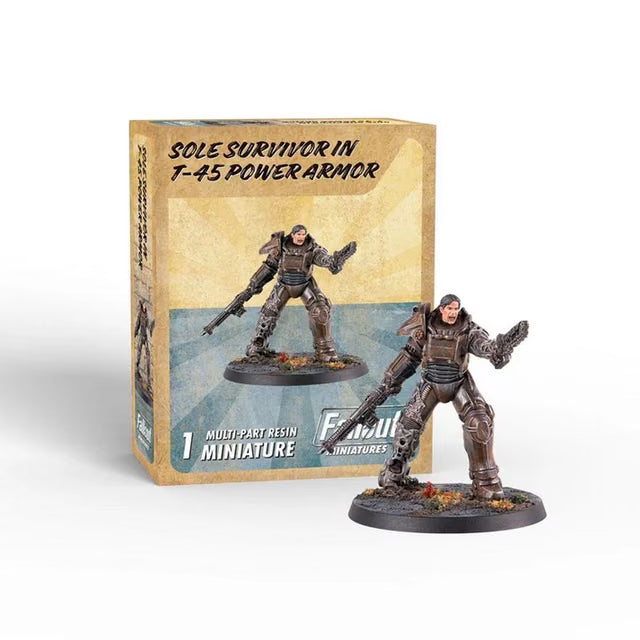 Fallout: Wasteland Warfare - Sole Survivor in T-45 Power Armor