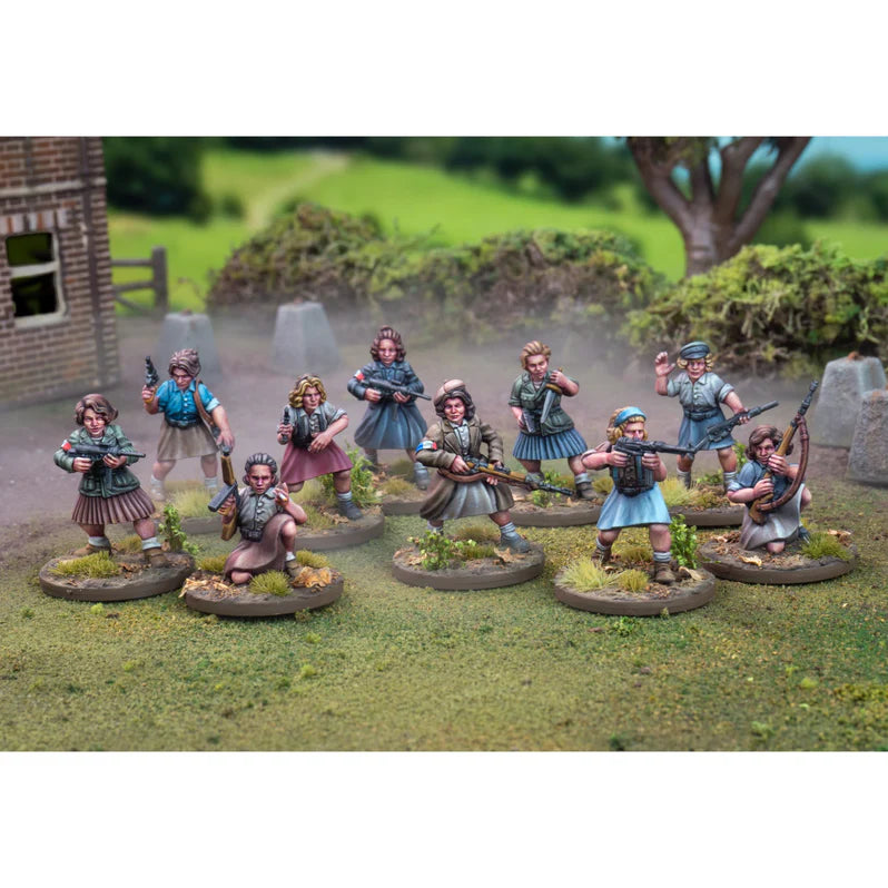 Partisans, French Resistance Women - Wargames Atlantic