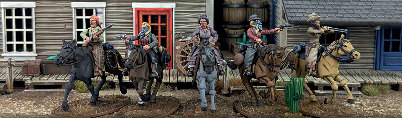 DMH Plastic Mounted Gunfighters II