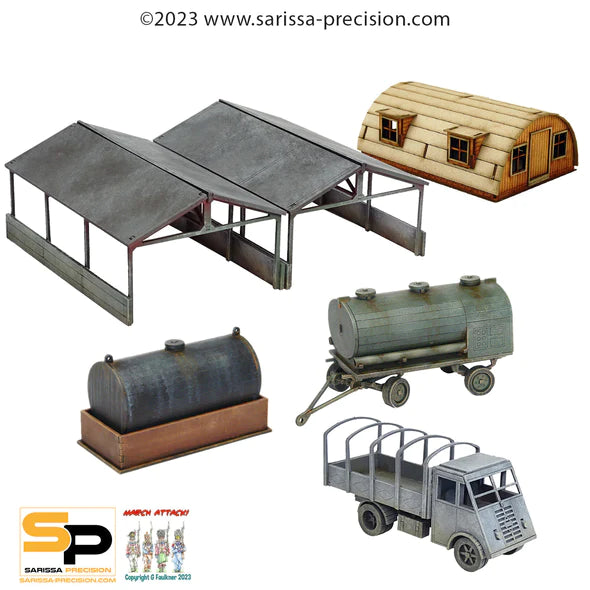 02 Hundred Hours Airfield Assault Terrain Set