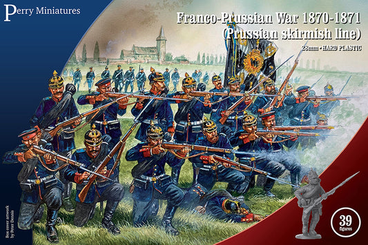 Prussian Infantry Skirmishing - Franco Prussian War