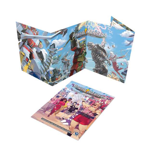 Power Rangers RPG: A Glutton for Punishment Adventure & GM Screen