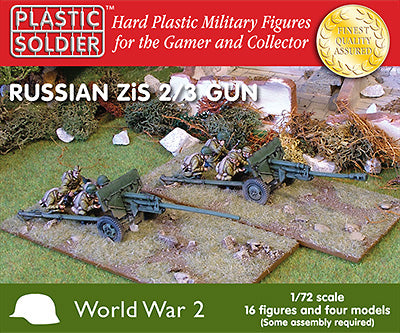 1/72nd Russian Zis 2 and 3 anti tank/fie