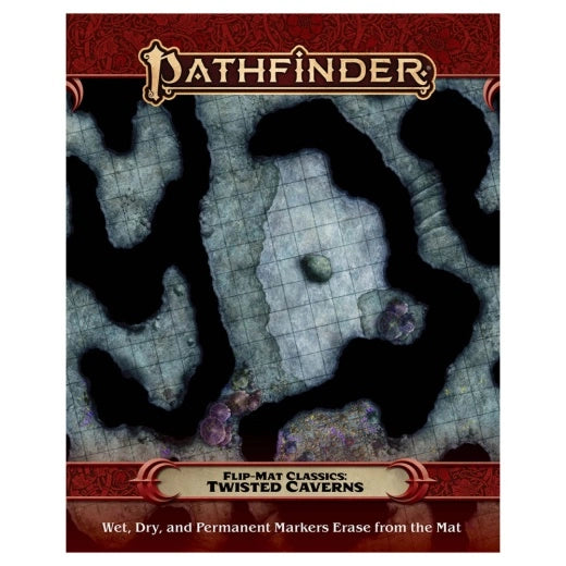 Pathfinder RPG: Flip Mat – Twisted Caverns